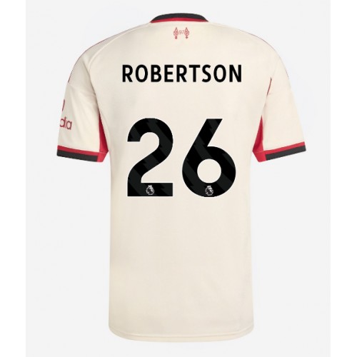 Stroje piłkarskie Liverpool Andrew Robertson #26 Koszulka Wyjazdowej 2025-26 Krótki Rękaw
